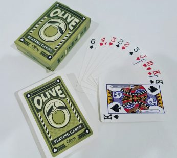 OLIVE PLAYING CARD